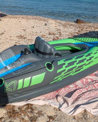 canoa gonfiabile monoposto 