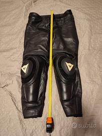 Pantaloni moto pelle Dainese