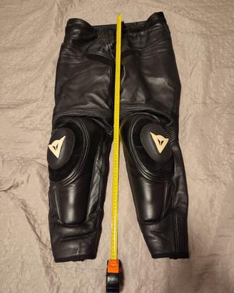 Pantaloni moto pelle Dainese
