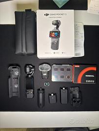 DJI Osmo Pocket 3 Creator Combo + accessori extra