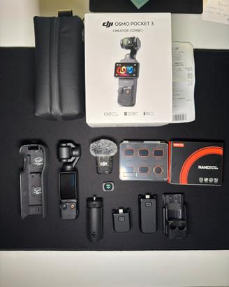 DJI Osmo Pocket 3 Creator Combo + accessori extra
