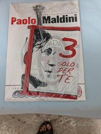 kit celebrativo paolo maldini