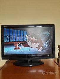 tv Sharp 22 pollici con lettore dvd