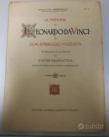 Le memorie di Leonardo da Vinci - Mazenta
