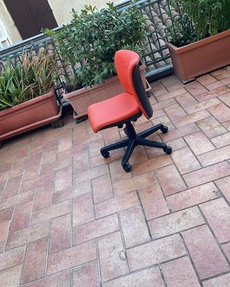 Sedie professionale con rotelle Tecno Ufficio