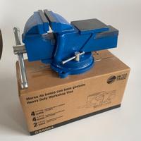 Morsa professionale con base girevole