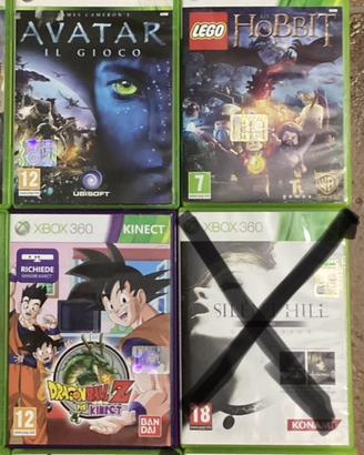 rari xbox 360 Rambo Silent Hill NfS Top Gun Skyrim