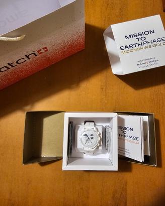 Moonswatch mission to earthphase - moonshine gold 