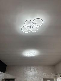 Lampadario Led moderno luce fredda