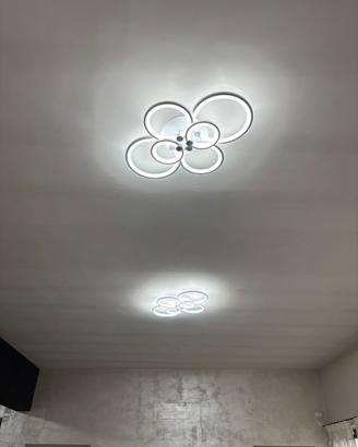 Lampadario Led moderno luce fredda