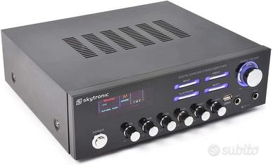 Amplificatore Skytronics AV-120 120W PA + 2 casse