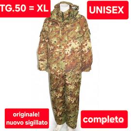 giubbotto Goretex militare tg.50 xl unisex 