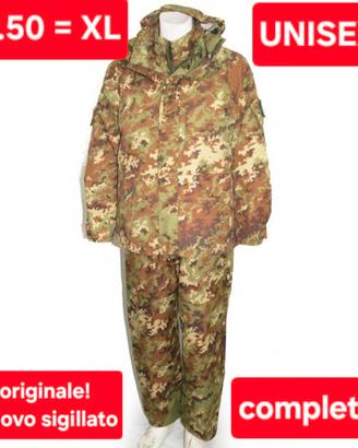 giubbotto Goretex militare tg.50 xl unisex 