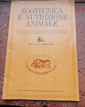 rivista vintage di zootecnia 1992