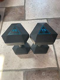 Pesi gommati da 7,5 kg