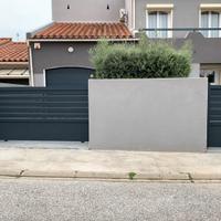 Cancello scorrevole + cancello pedonale