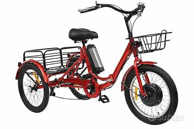 Bici elettrica a 3 ruote per adulti
