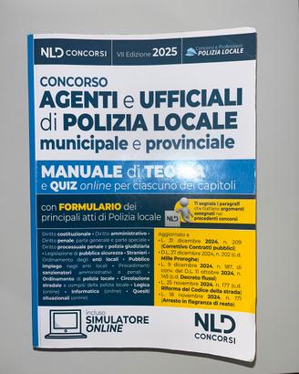 Libro concorso agenti di polizia locale
