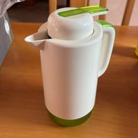 Caraffa termica Enjoy bianca e verde 1 L nuova