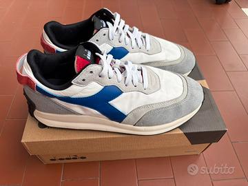 Sneakers Diadora Race uomo 43 pelle e tessuto