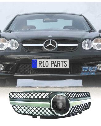 GRIGLIA MERCEDES CLASSE SL R230 01-08 SPORT AMG NE