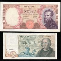 10000 MICHELANGELO CINQUEMILA 5000 COLOMBO ITALIA