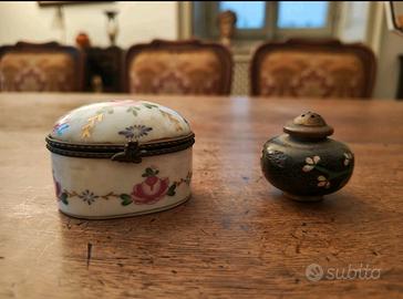 Lotto Vintage Orientale: Saliera Cloisonné Cinese