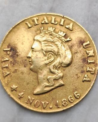 Medaglia Risorgimentale “Italia Unita” - 1866