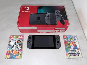 Nintendo Switch con 2 giochi