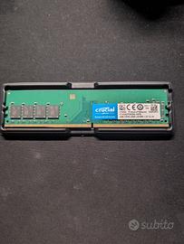 Crucial 4GB DDR4 2666Mhz CL19