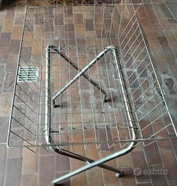 Cesto da esposizione in metallo richiudibile 