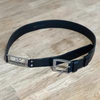 Cintura Primo Emporio in pelle nera uomo