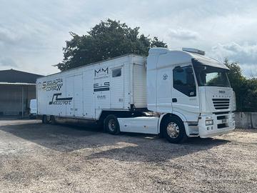 Bilico iveco stralis euro 5 con rimorchio
