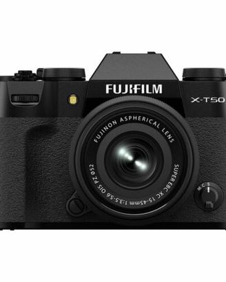Fujifilm X-T50 + XC 15-45 Black - NUOVO