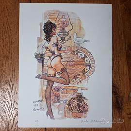 Manara Esmeralda omaggio a Corto Maltese firmata