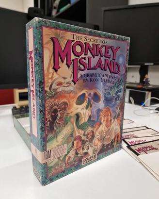 Monkey Island edizione USA 16 colori EGA 5'25"