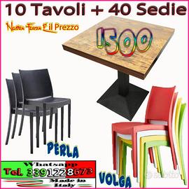 VARI SET PROMO TAVOLI E SEDIE BAR PUB PIZZERIA 150
