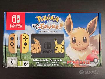 Nintendo Switch Pokemon Let's Go Pikachu Eevee