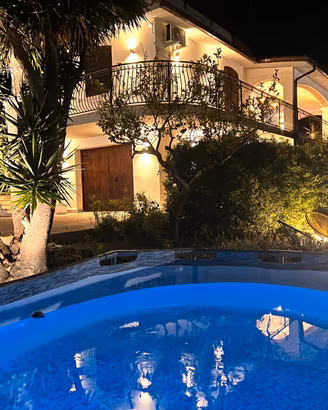 Villa con piscina e idromassaggio Trabia