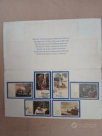francobolli "quadri fiamminghi"