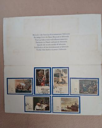 francobolli "quadri fiamminghi"