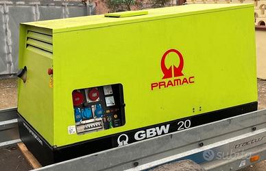 generatore gruppo elettrogeno 20kva
