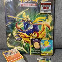 100 Carte Pokemon + Album