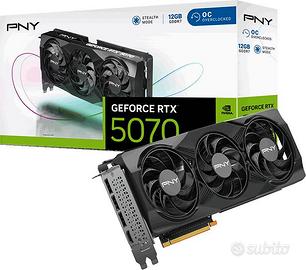 PNY RTX 5070 12GB ARGB OVERCLOCKED