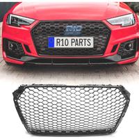 GRIGLIA PER AUDI A4 B9 15-19 LOOK RS NERO LUCIDO