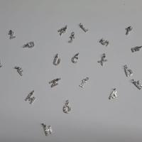 Ciondolini lettere oro 750 e diamantini