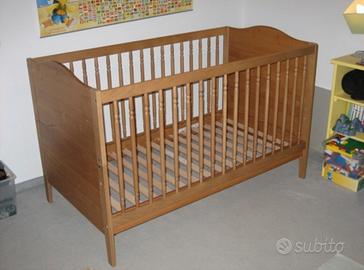 Lettino 6 mesi - 6 anni Ikea Diktad con materasso