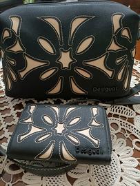 Elegante set borsa e portafoglio Desigual 