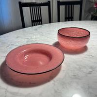 Set vetro artistico vintage