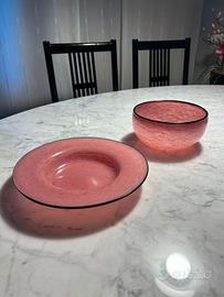 Set vetro artistico vintage